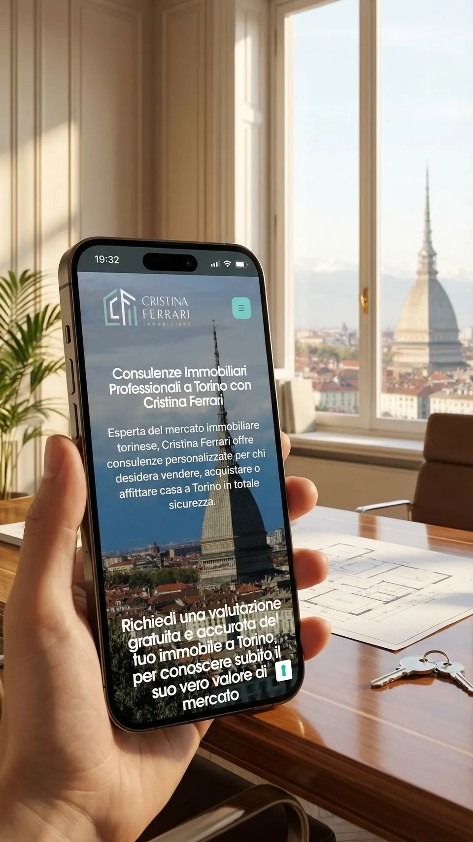 Sito web di Cristina Ferrari Immobiliare - immagine 1