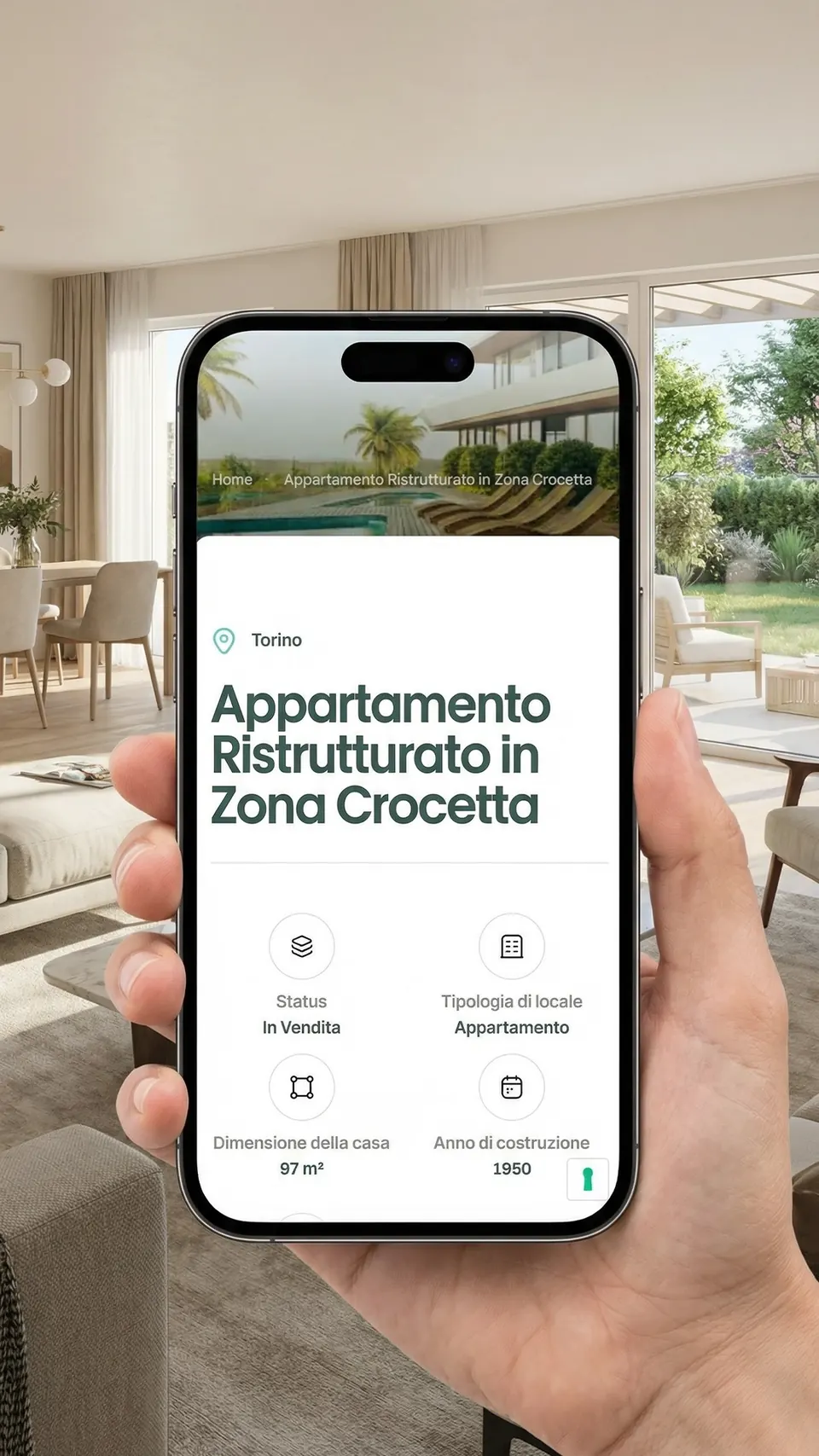 Sito web di Cristina Ferrari Immobiliare - immagine 2